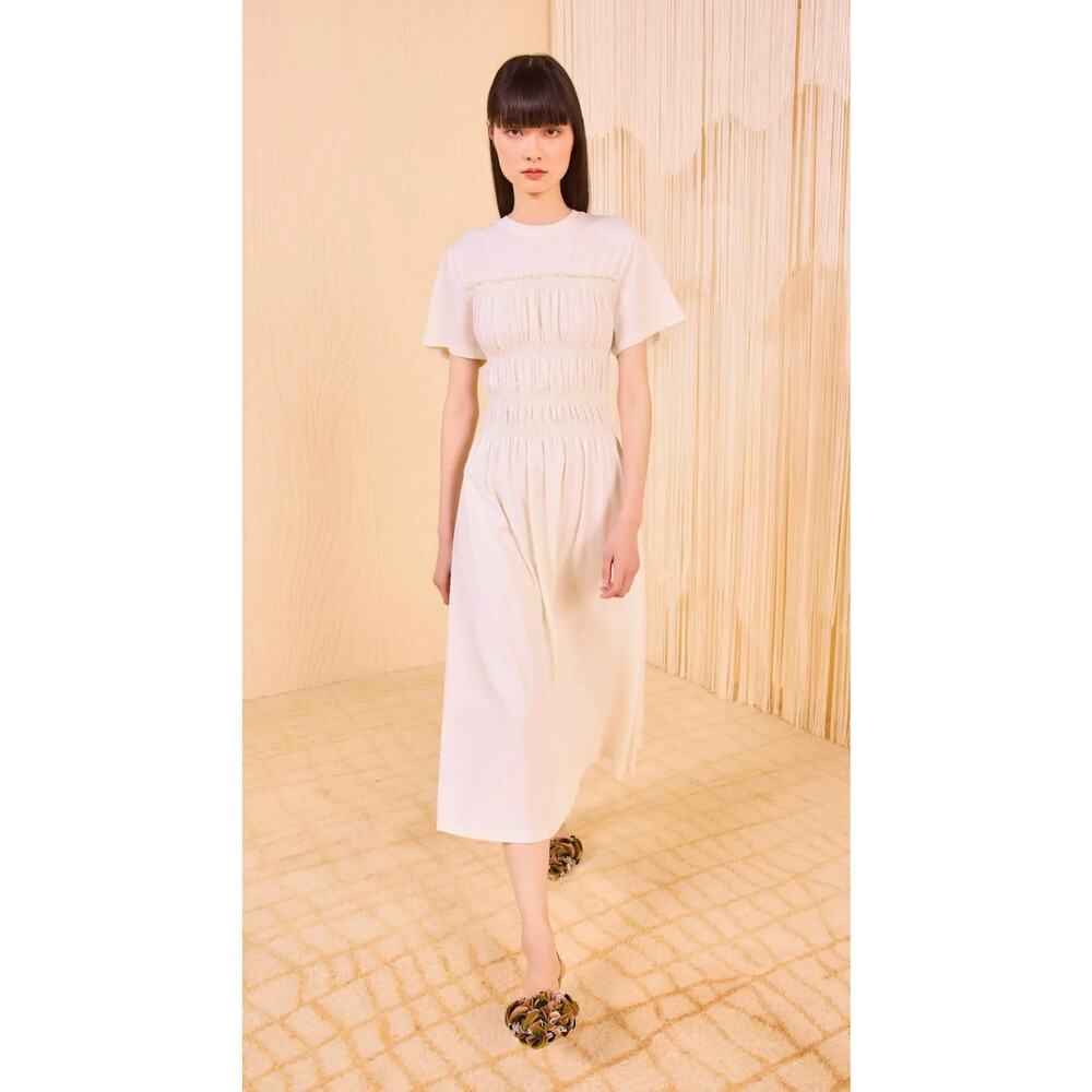 Ulla Johnson NWT Georgie Dress White - Size Small- Boho Chic, Whimsical